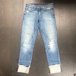 Joe’s Cuffed Ankle Jeans